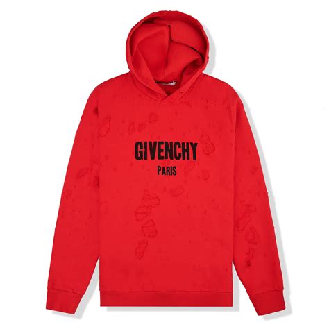 red givenchy paris hoodie|givenchy hoodie price.